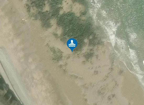 Satellite view of Seaham Beach