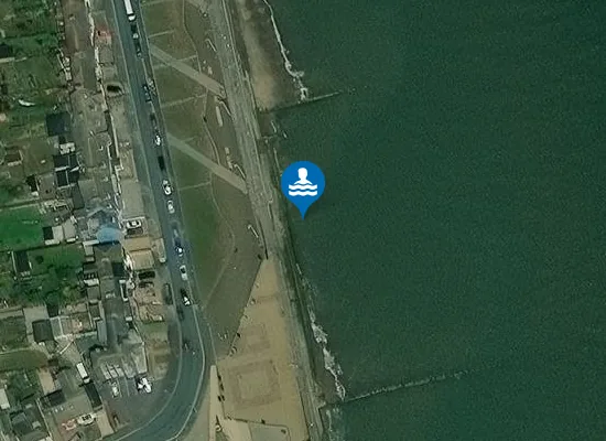 Satellite view of Hornsea