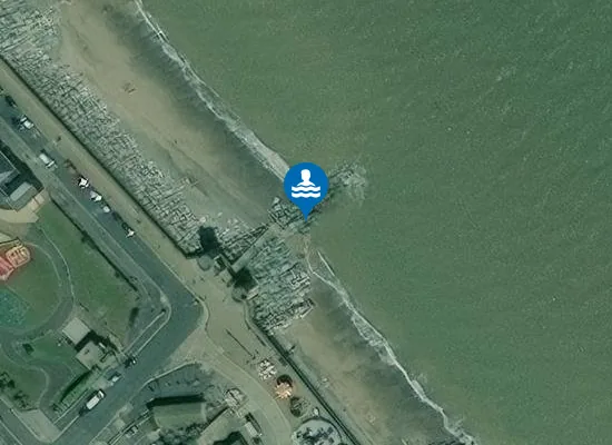 Satellite view of Withernsea
