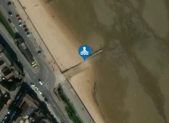 Satellite view of Cleethorpes