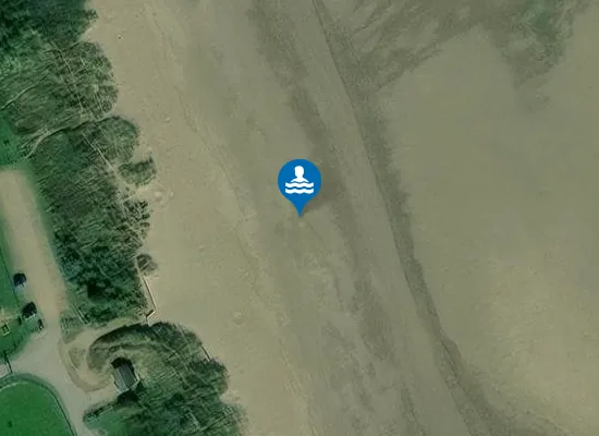 Satellite view of Huttoft and Marsh Yard