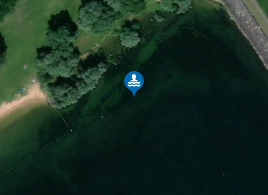 Satellite view of Rutland Water Sykes Lane