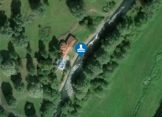 Satellite view of Sheep's Green, River Cam