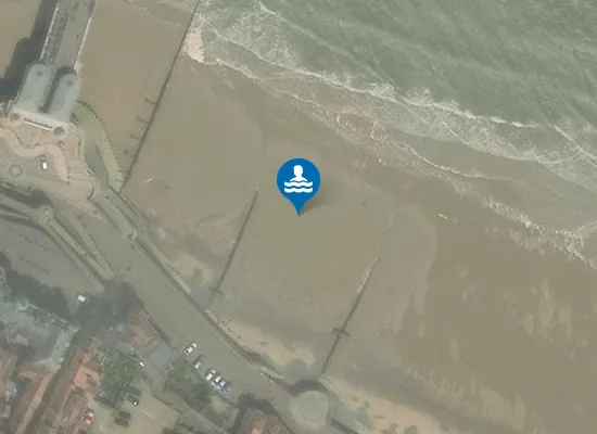 Satellite view of Cromer