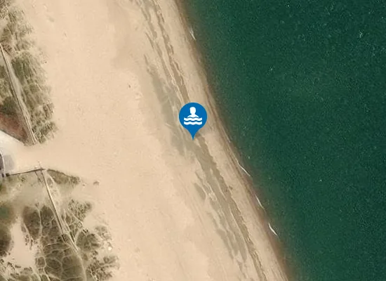 Satellite view of Caister Point