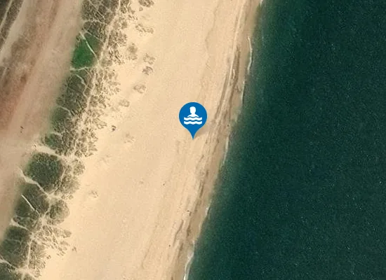 Satellite view of Southwold The Denes