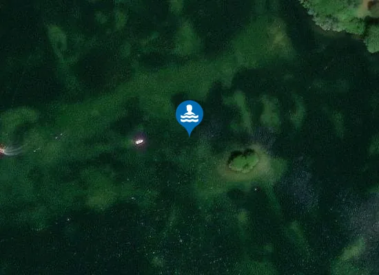 Satellite view of Cotswold Country Park and Beach