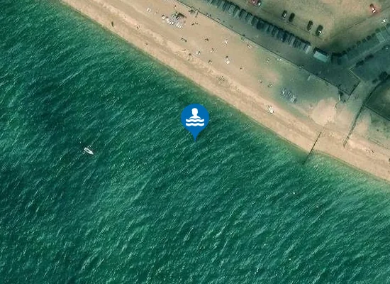 Satellite view of Shoeburyness