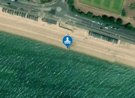 Satellite view of Southend Thorpe Bay