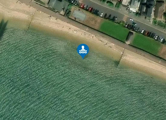 Satellite view of Southend Chalkwell