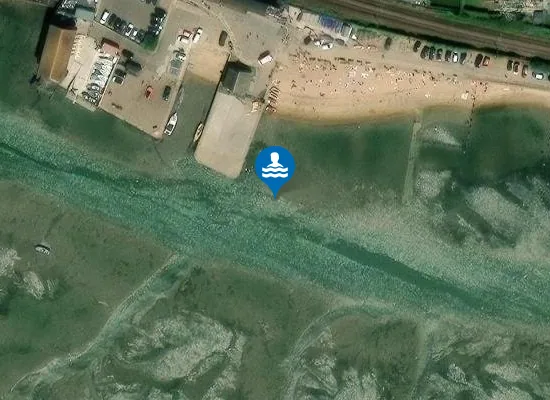 Satellite view of Leigh Bell Wharf