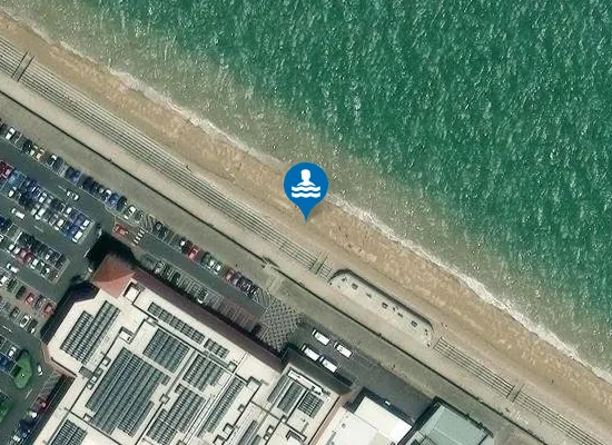 Satellite view of Sheerness