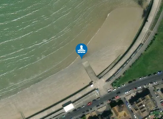 Satellite view of West Bay, Westgate
