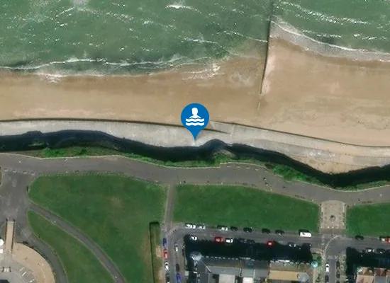 Satellite view of Walpole Bay, Margate