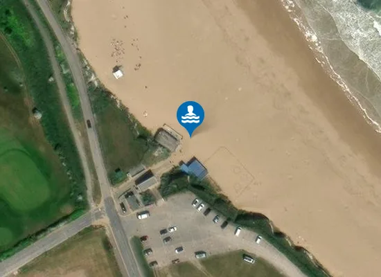 Satellite view of Joss Bay, Broadstairs