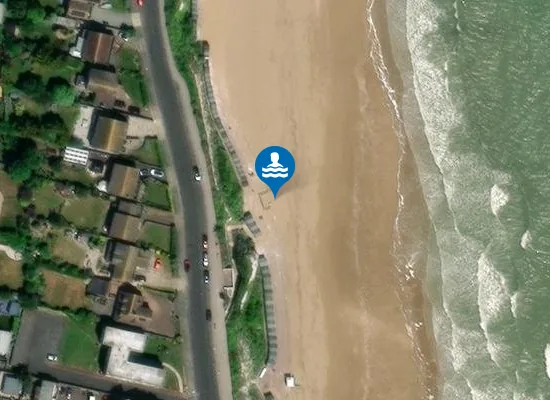 Satellite view of Broadstairs, Stone Bay
