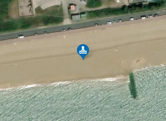Satellite view of Sandgate