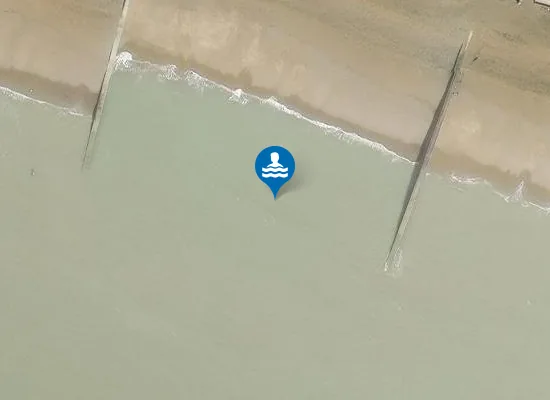 Satellite view of Saltdean