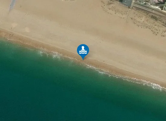 Satellite view of Brighton Kemptown