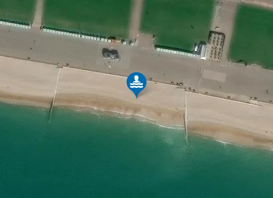 Satellite view of Hove