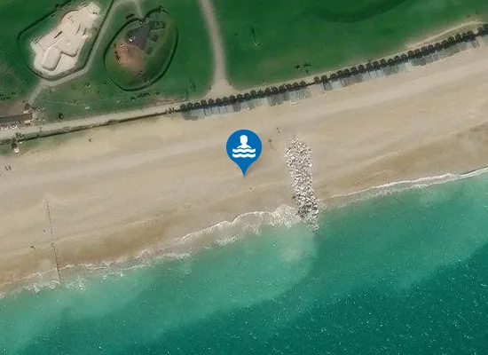 Satellite view of Lancing, Beach Green