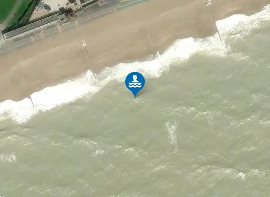 Satellite view of Worthing Beach House