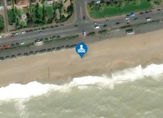 Satellite view of Worthing