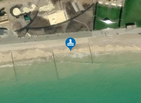Satellite view of Littlehampton