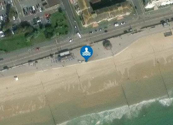 Satellite view of Bognor Regis East