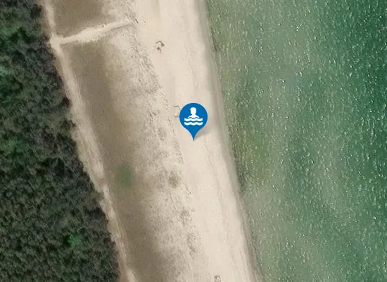 Satellite image of OSTSEE THIESSOW HAUPTSTRAND