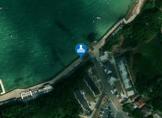 Satellite view of Colwell Bay