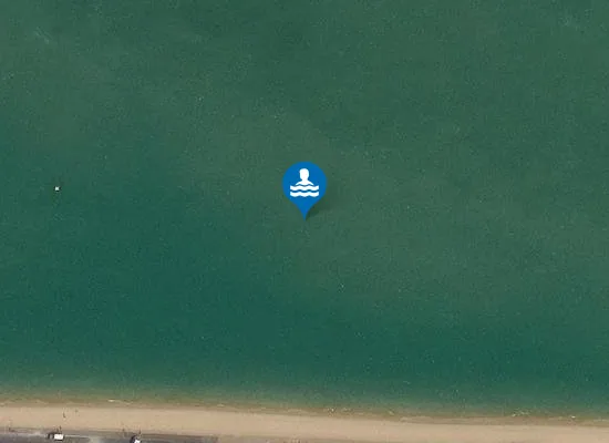 Satellite view of Cowes