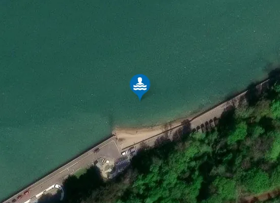 Satellite view of East Cowes