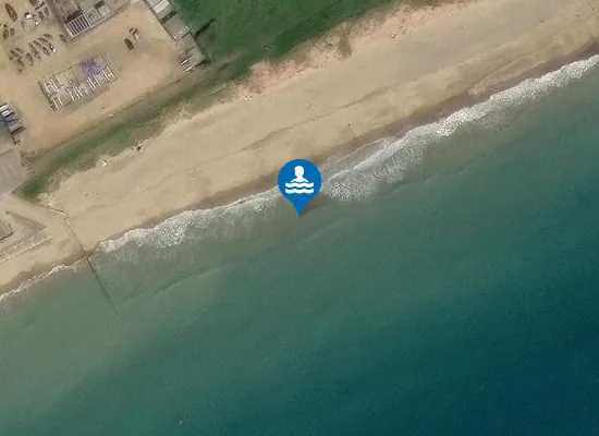 Satellite view of Yaverland