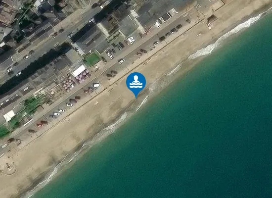 Satellite view of Sandown
