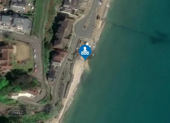 Satellite view of Shanklin