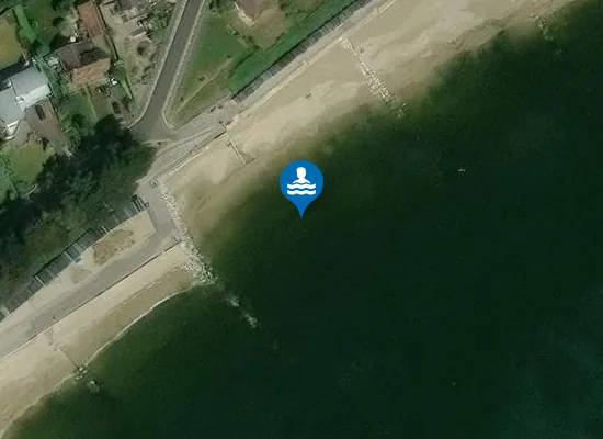 Satellite view of Christchurch Friar`s Cliff
