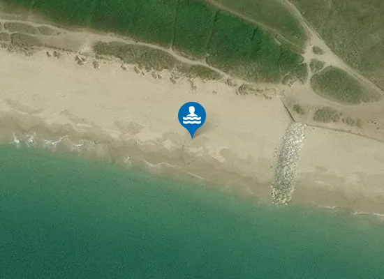 Satellite view of Bournemouth Hengistbury West