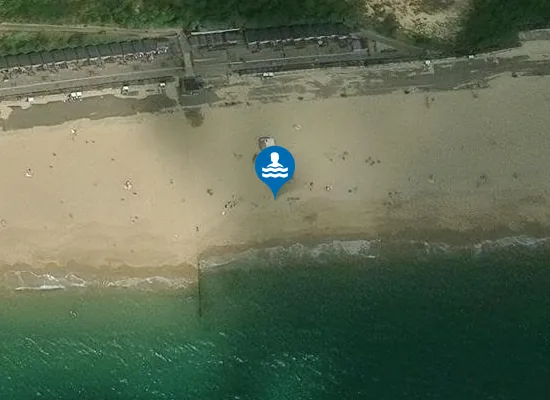 Satellite view of Bournemouth Manor Steps