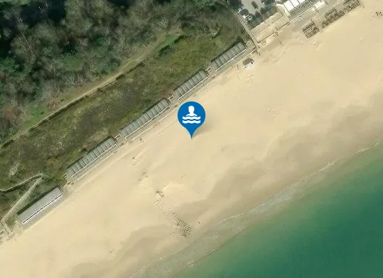 Satellite view of Poole Branksome Chine