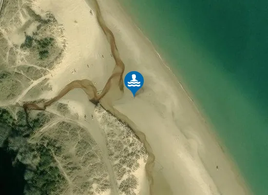 Satellite view of Shell Bay North