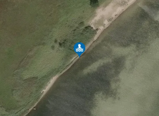 Satellite image of GREIFSWALDER BODDEN BADESTRAND WREECHEN