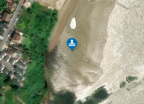 Satellite view of Portland Harbour Castle Cove