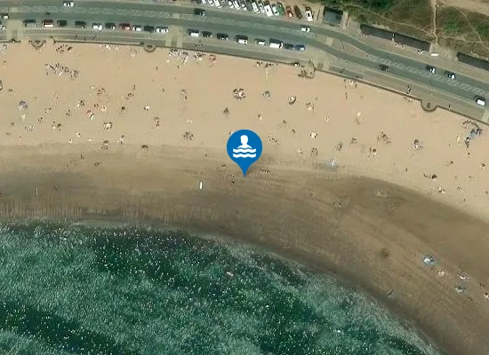 Satellite view of Exmouth