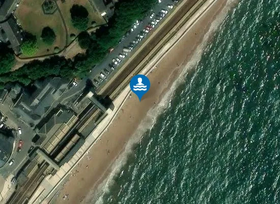 Satellite view of Dawlish Town