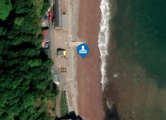 Satellite view of Oddicombe