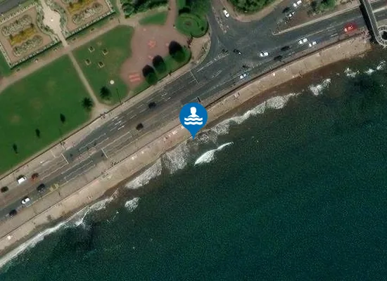 Satellite view of Torre Abbey