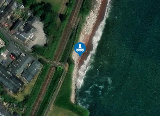 Satellite view of Hollicombe