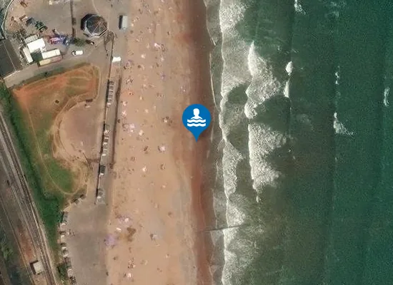 Satellite view of Goodrington