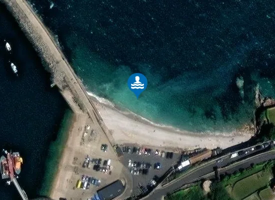 Satellite view of Breakwater Beach (Shoalstone)